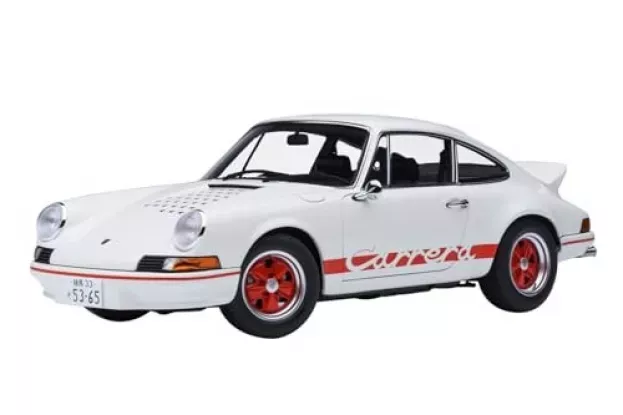 AUTOart Porsche 911 Carrera Rs 1973 The Circuit Wolf rival Sakon Hayase Manga Movie 1:18 78026