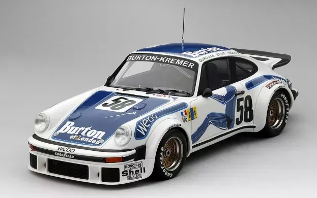 Truescale Porsche 911 934 Team Porsche Kremer Racing N 58 7th 24h Le Mans 1977 B.wollek Steve P.gurdjian 1:18 TS0057