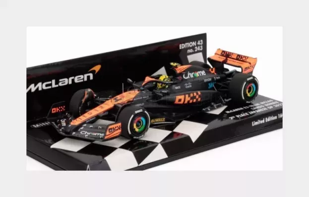 Minichamps Mclaren F1 Mcl60 Team Mclaren N 4 2nd Japan Gp 2023 Lando Norris 1:43 537236004