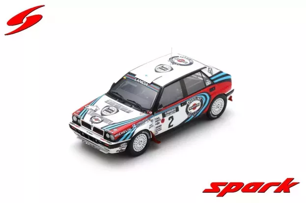 Spark Lancia Delta Hf Integrale 16v Team Martini Racing N 2 Winner Rally 1000 Lakes 1991 Juha Kankkunen Juha Piironen 1:43 S9010