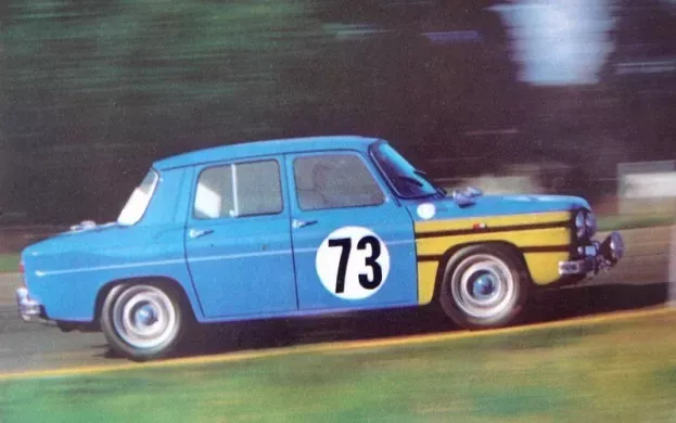 Spark Renault R8 N 73 24h Spa 1966 Mauro Bianchi Jean Vinatier 1:43 100SPA02