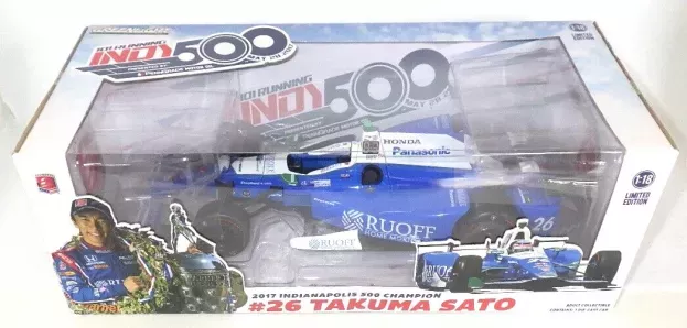 Greenlight Honda Team Andretti Autosport N 26 Winner Indianapolis Indy 500 Series 2017 Takuma Sato 1:18 11020
