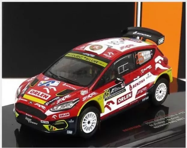 IXO Models Ford Fiesta R5 Mkii N 25 Rally Acropolis 2021 M.prokop M.ernst 1:43 RAM816LQ