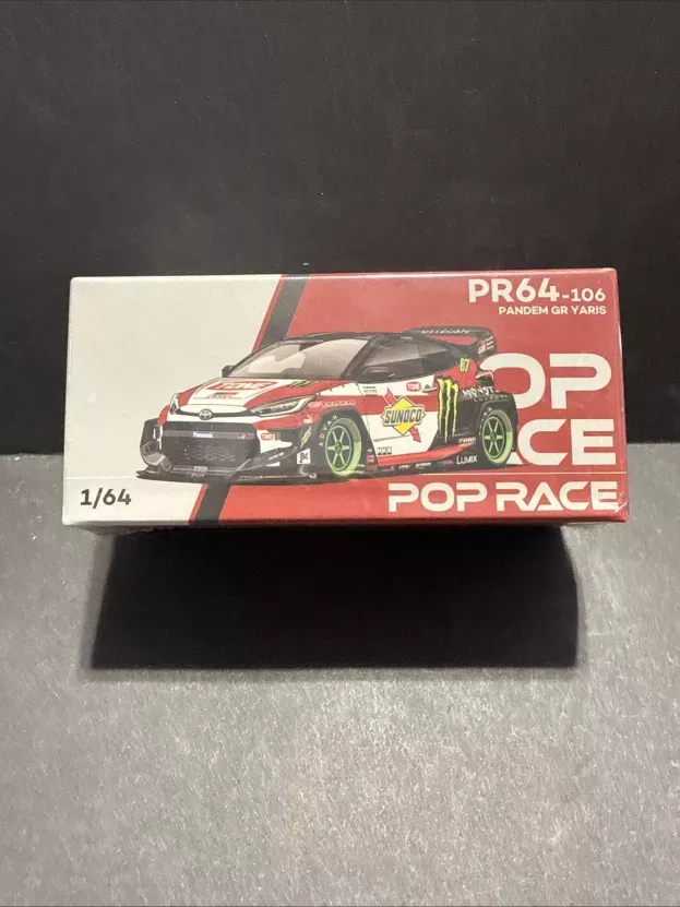 Pop Race Toyota Yaris Gr Pandem 2022 1:64 PR640106