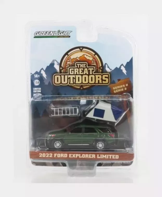Greenlight Ford Explorer Limited 2022 The Great Outdoors 1:64 38030F