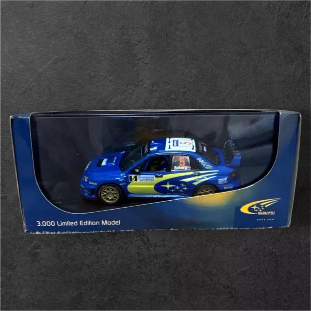 IXO Models Subaru Impreza Wrc N 5 Rally Finland 2005 P.solberg P.mills 1:43 RAM203