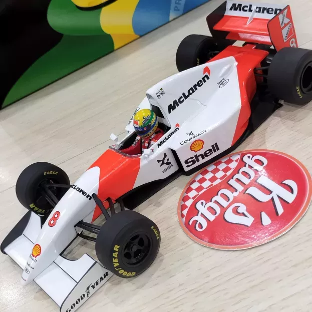 Minichamps Mclaren F1 Mp4 8 Ford V8 N 8 Season 1993 Ayrton Senna 1:18 540931808
