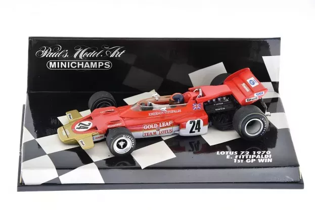 Minichamps Lotus F1 72 Ford N 24 1st Winner Gp 1970 E.fittipaldi 1:43 430700024