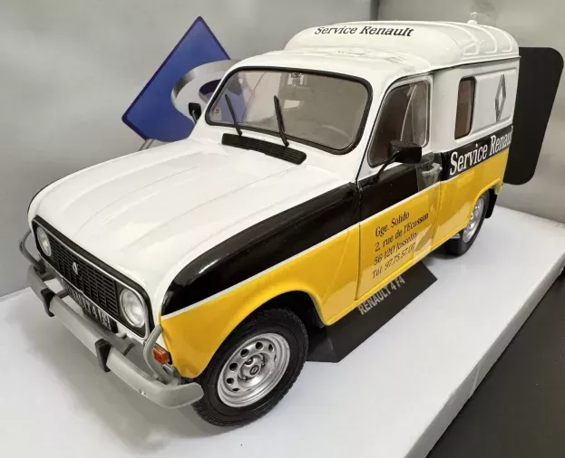 Solido Renault R4l F4 Van Renault Service 1975 1:18 1802202