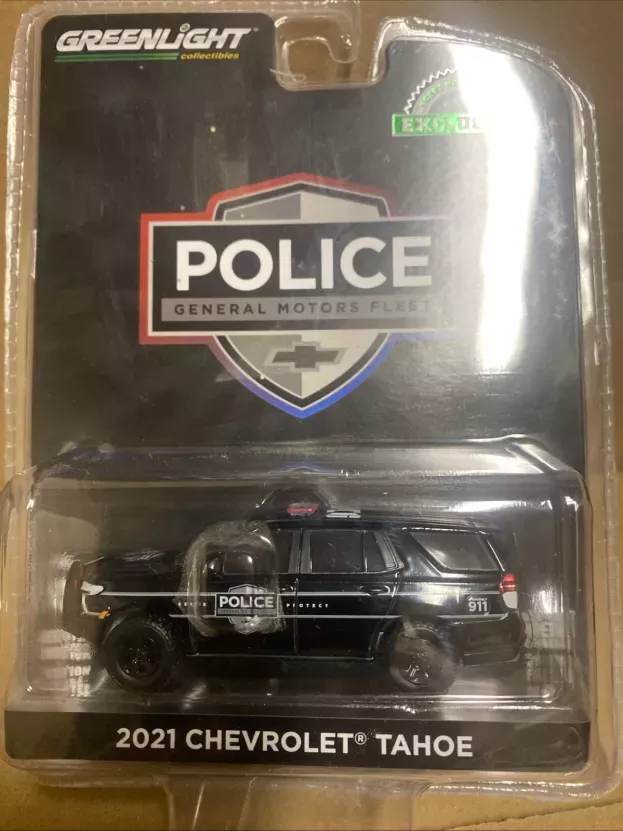 Greenlight Chevrolet Tahoe Police Pursuit Vehicle Pvv 2021 1:64 30293