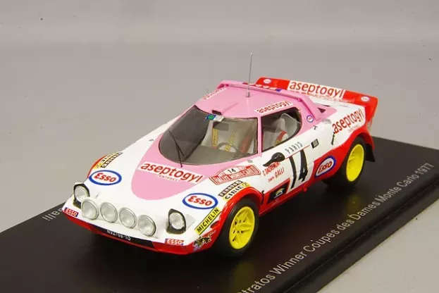Spark Lancia Stratos Hf N 14 Winner Coupes Des Dames Montecarlo 1977 C.dacremont C.galli 1:43 S9101