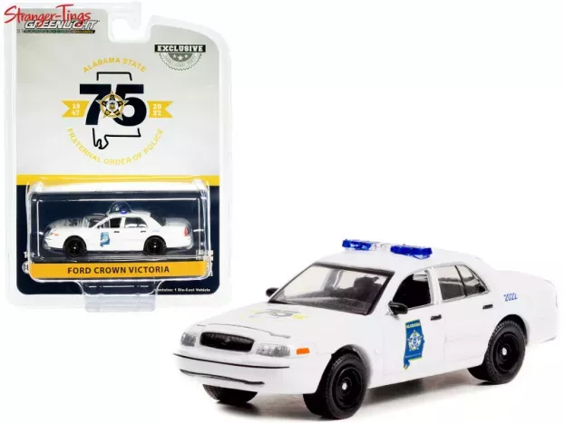 Greenlight Ford Crown Victoria Alabama Police Interceptor 2008 1:64 30351