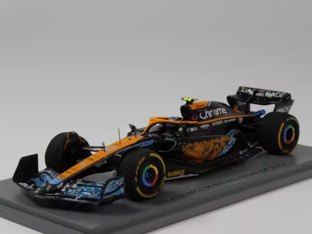 Spark Mclaren F1 Mcl36 Team Mclaren N 4 6th Abu Dhabi Gp 2022 Lando Norris 1:43 S8554