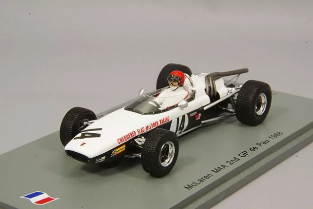 Spark Mclaren F2 M4a N 14 2nd Gp De Pau 1968 Robin Widdows 1:43 SF120
