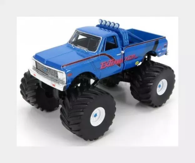 Greenlight Chevrolet K-10 Bigfoot Monster Truck Exterminator 1972 1:43 88033