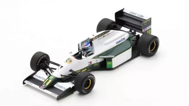 Spark Lotus F1 102b N 11 Monaco Gp 1991 M.hakkinen Con Vetrina With Showcase Special Box 1:18 18S415