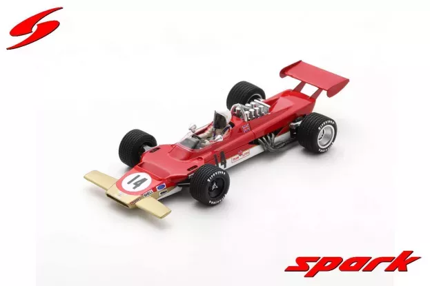 Spark Lotus F1 63 N 14 France Gp 1969 J.miles 1:43 S6352
