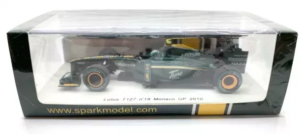 Spark Lotus F1 T127 N 19 Gp Montecarlo 2010 H.kovalainen 1:43 S3007