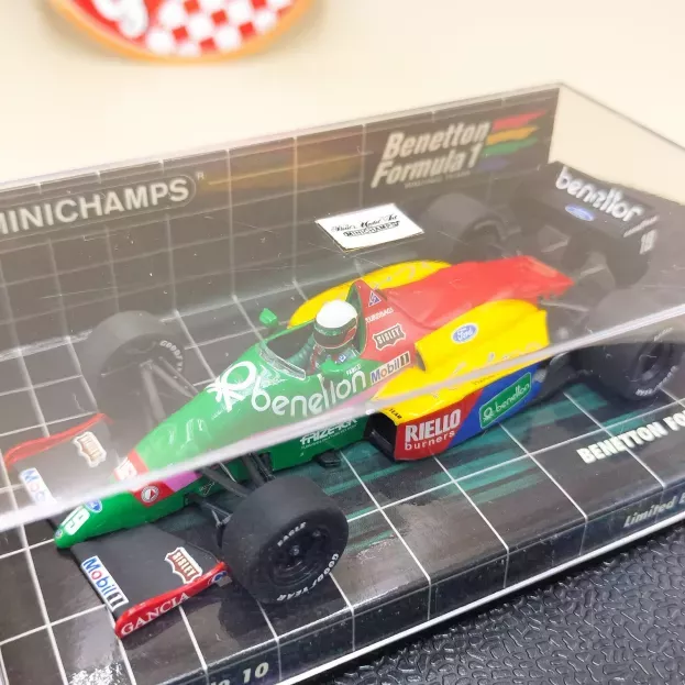 Minichamps Benetton F1 Ford B187 N 19 1987 T.fabi 1:43 400870019