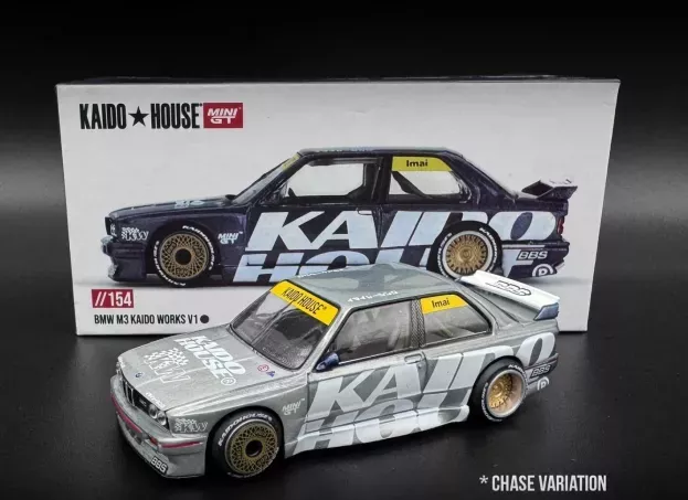Mini GT Bmw 3-series M3 e30 Kaidoworks V1 1989 1:64 KHMG154