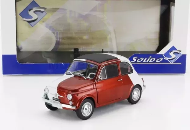 Solido Fiat 500 Italian Livery Tribute 1965 1:18 1801409