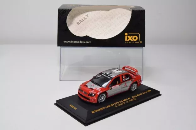 IXO Models Mitsubishi Lancer Evo Viii Wrc N 9 Rally Montecarlo 2004 G.panizzi H.panizzi 1:43 RAM146