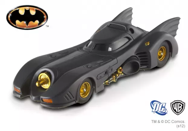 Hot Wheels Batman Batmobile 1989 1:43 X5494