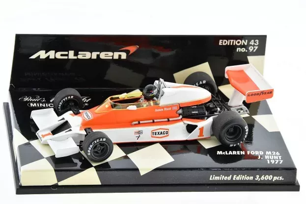 Minichamps Mclaren F1 Ford M26 N 1 Brazil Gp 1977 J.hunt 1:43 530774301