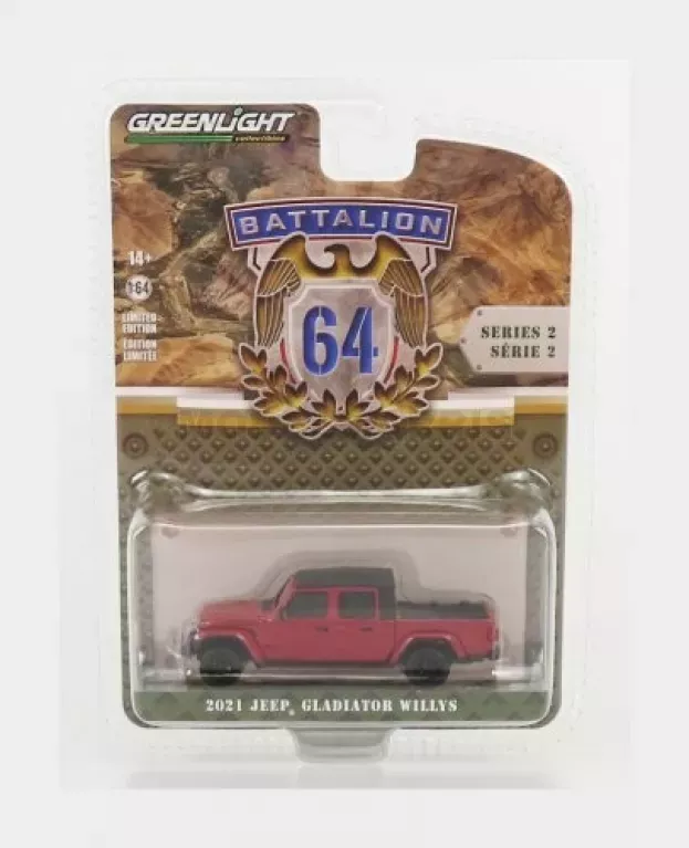Greenlight Jeep Gladiator Willys Pick-up 2021 1:64 61020F