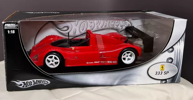 Hot Wheels Ferrari 333sp Racing N 0 1993 1:18 29230