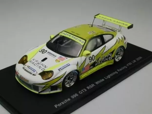 Spark Porsche 911 996 Gt3 Rsr N 90 White Lightning Racing Le Mans 2006 1:43 S0973