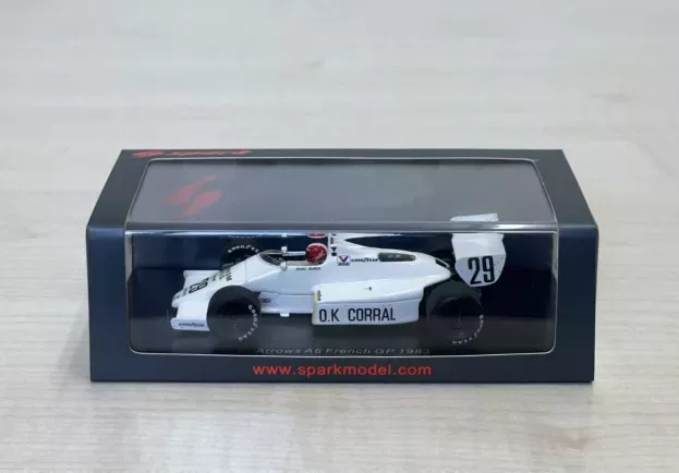 Spark Arrows F1 A6 N 29 French Gp 1983 M.surer 1:43 S5781