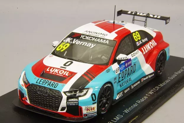 Spark Audi Rs3 Lms N 69 Winner Race 1 Wtcr Macau Guia Race 2018 Jean K.vernay 1:43 SA202