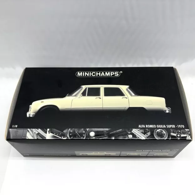 Minichamps Alfa Romeo Giulia 1600 Super 1970 1:18 180120902