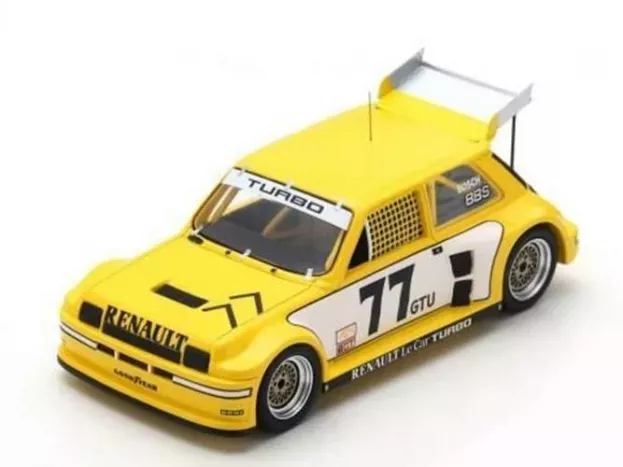 Spark Renault R5 Turbo Le Car Renault Racing N 77 3rd Road Atlanta Imsa Gtu 1981 Patrick Jacquemart 1:43 US060