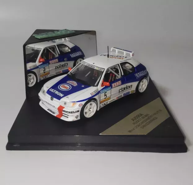 Vitesse Peugeot 306 Maxi N 5 Winner Rally Lyon Charbonnieres 1996 G.panizzi N.panizzi 1:43 AV090A