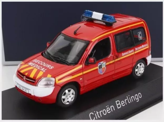 Norev Citroen Berlingo Pompiers Secours Medical 2004 1:43 155722