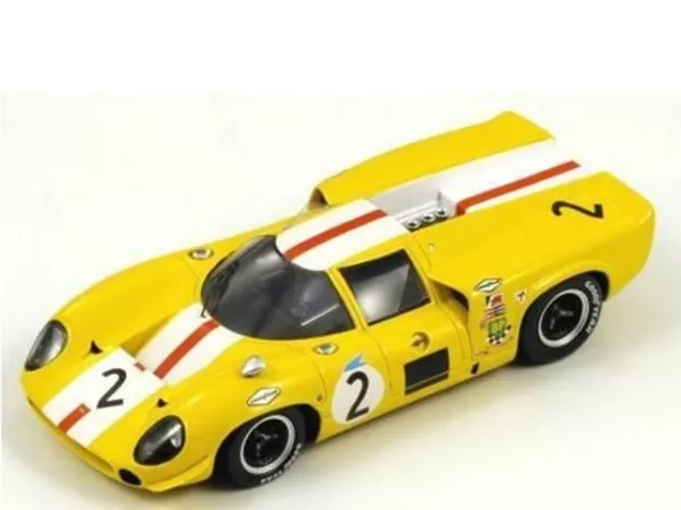 Spark Lola T70 Mk3 N 2 6th Boac 500 1968 Bonnier Axelsson 1:43 S1465
