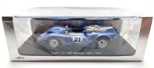 Spark Lola T70 Spider N 21 Elkhart Lake 1968 M.andretti 1:43 S1139