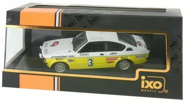 IXO Models Opel Kadett C Gt e Team Irmscher N 3 Rally Hunsruck 1978 A.warmbold W.pitz 1:43 RAC263