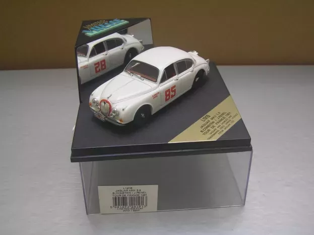 Vitesse Jaguar Mkii 3.8 N 85 Rally Tour De France 1961 B.consten J.renel 1:43 L191B