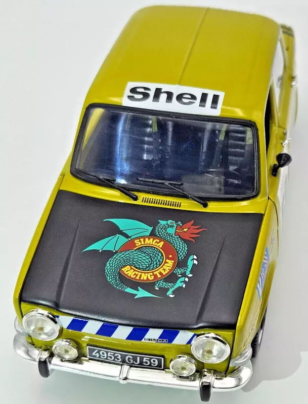 Norev Simca 1000 Rally 2 Srt N 58 1973 1:18 185699