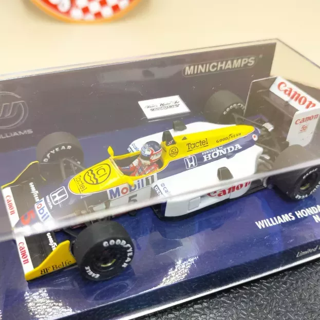 Minichamps Williams F1 Fw11b Honda N 5 Season 1987 N.mansell 1:43 400870005