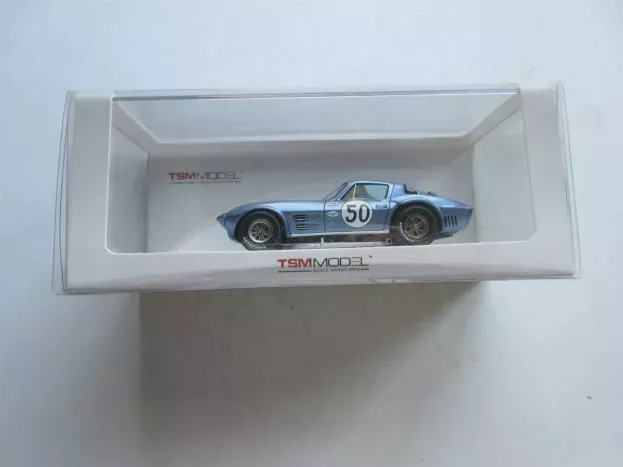Truescale Chevrolet Corvette Grand Sport Coupe Team Mecom Racing N 50 Nassau Speedweek 1963 R.penske 1:43 TSM144321