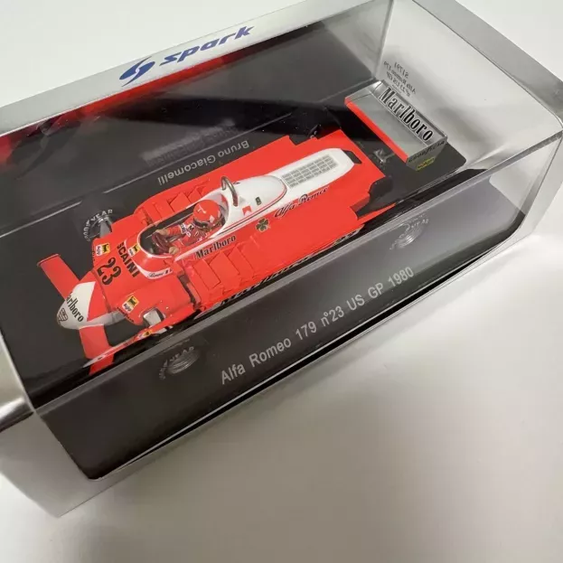 Spark Alfa Romeo 179 N 23 Usa Gp 1980 Bruno Giacomelli 1:43 S1791