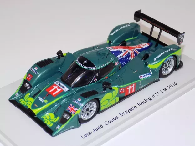 Spark Lola Judd Coupe Drayson Racing N 11 Le Mans 2010 Drayson Cocker Pirro 1:43 S2554