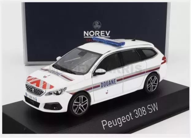 Norev Peugeot 308 Gt Sw Station Wagon Douanes 2020 1:43 473941