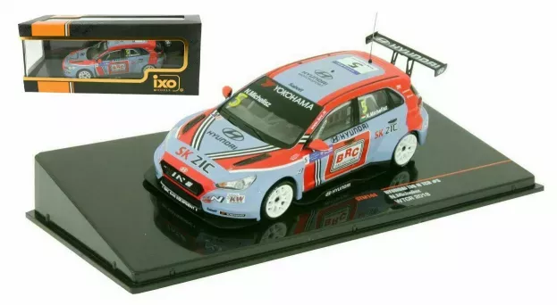 IXO Models Hyundai I30 N Tcr N 5 Wtcr Season 2018 N.michelisz 1:43 GTM144