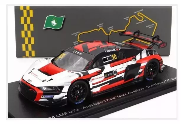 Spark Audi R8 Lms Gt3 Team Audi Sport Asia Absolute N 10 2nd Gt Cup Macau 2022 E.mortara 1:43 SA264