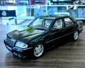 NOREV 1/18 Mercedes Benz C36 AMG 1993 W202 Black Diecast Car Model 183381